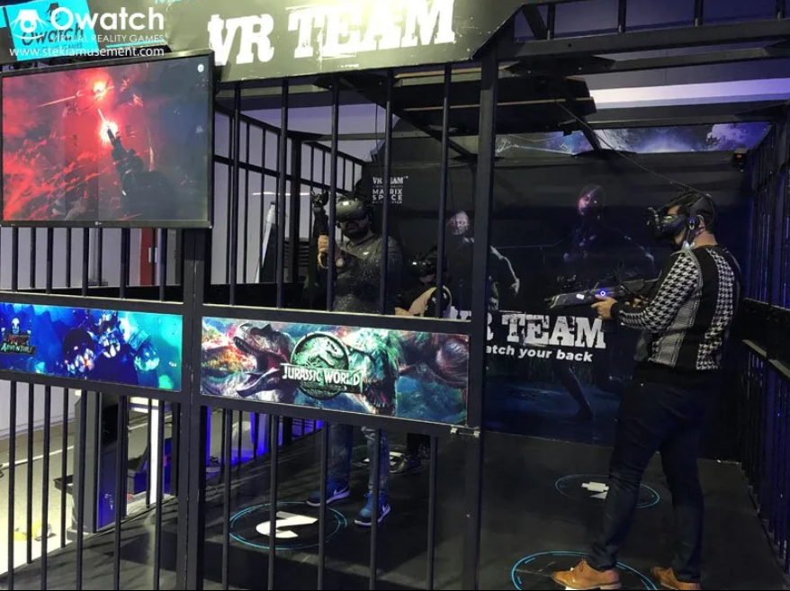 VR Multiplayer Team Simulator Realistic Gaming in Virtual Reality