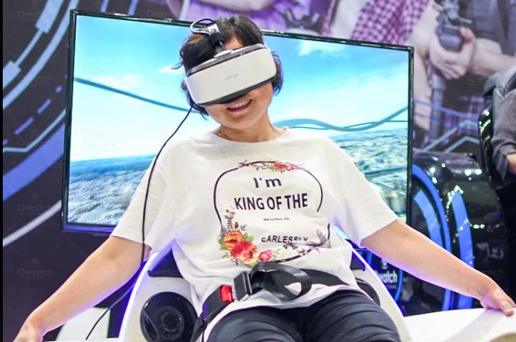 VR Slide Simulator with Ergonomic Seat